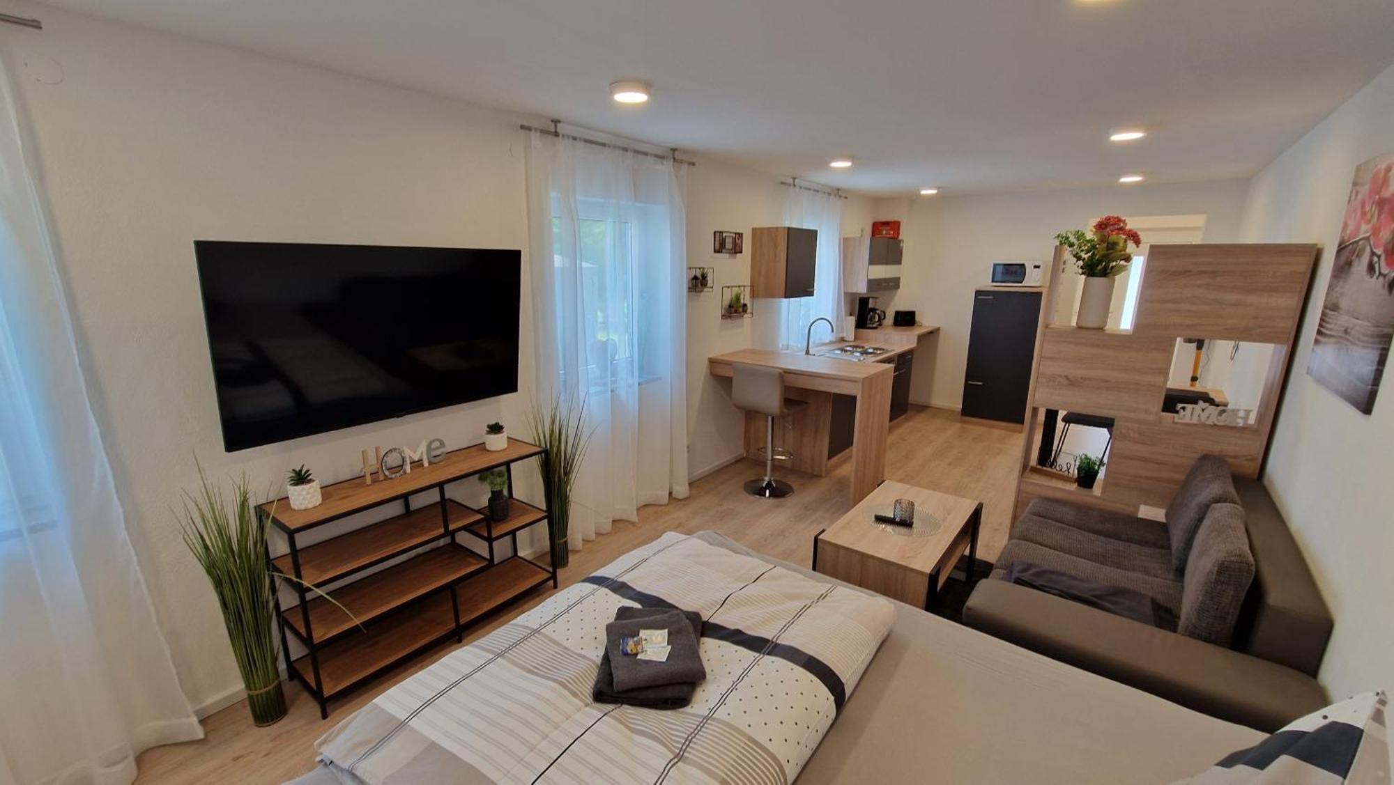 Appartment-Ferienwohnung Mit Kueche, Bad, Kostenlos Wlan, Modern Eingerichtet Родінг Номер фото